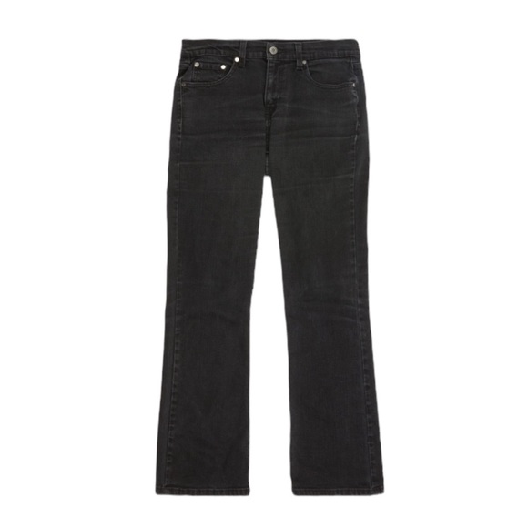 Levi 515 Low Rise Boot Cut. Black. 6 Short - Picture 1 of 6